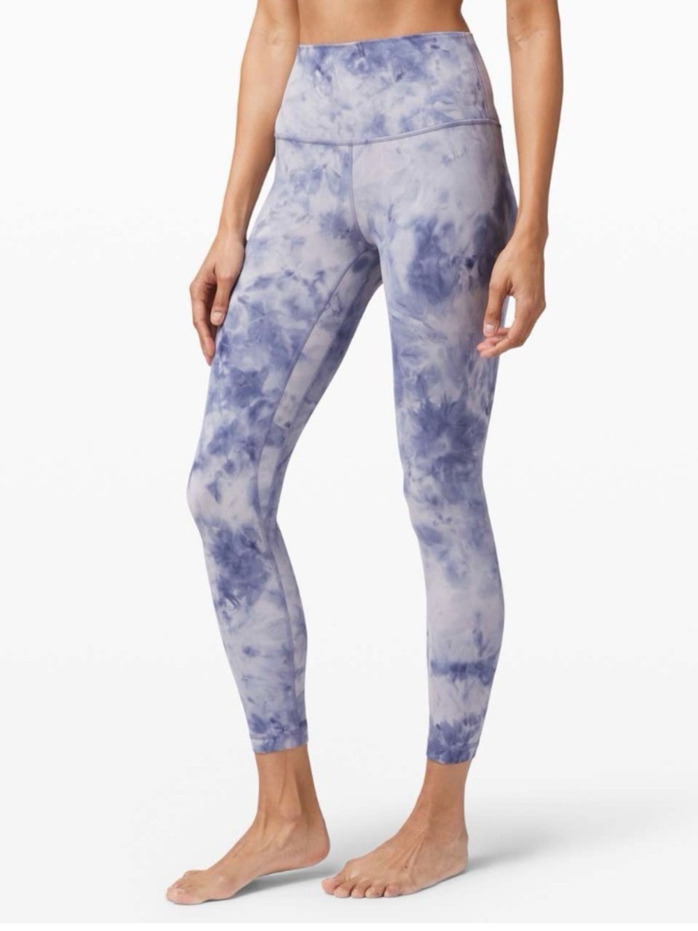 lululemon athletica Lavender Tie-Dye High-Rise Leggings